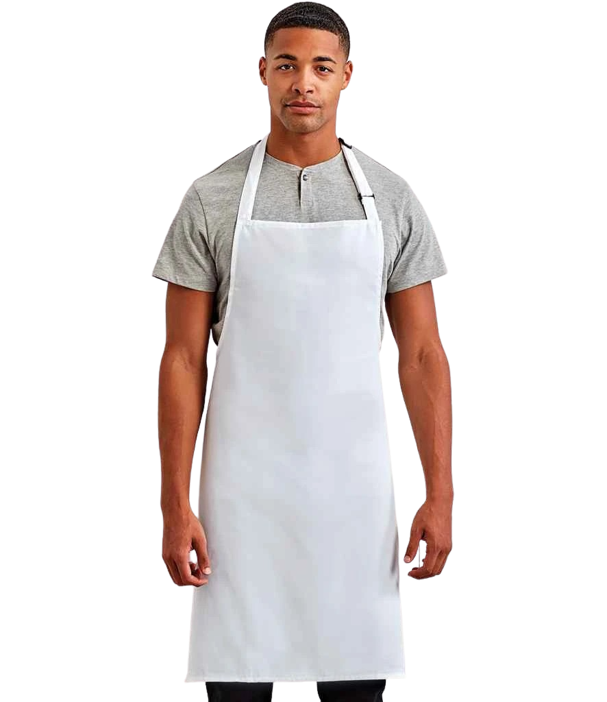 White best sale bib apron