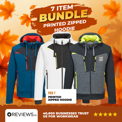 Portwest 7 Item Mix & Match -  Printed DX4 Bundle Deal with Free Company Logo