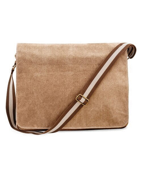 Quadra Bags Vintage Canvas Despatch Bag - QD610M