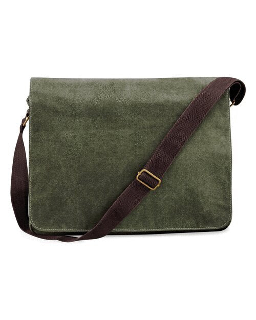 Quadra Bags Vintage Canvas Despatch Bag - QD610M