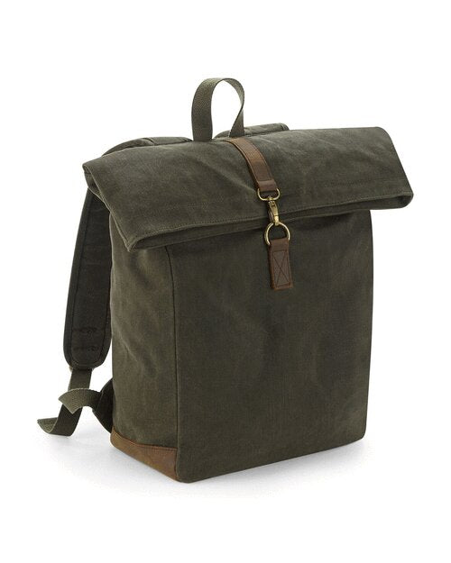Bags Heritage Waxed Canvas Backpack - QD655M