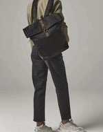 Bags Heritage Waxed Canvas Backpack - QD655M - thumbnail 1
