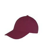 Result Memphis 6 Panel Brushed Cotton Low Profile Cap - thumbnail 4