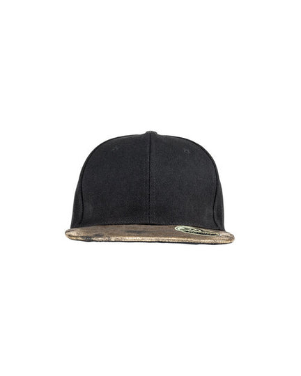 Result Bronx Glitter Flat Peak Snapback Cap