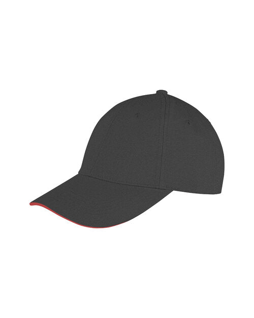Result Memphis Cotton Low Profile Sandwich Peak Cap