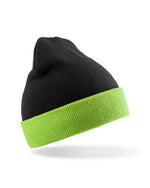 Result Recycled Black Compass Beanie - thumbnail 2