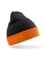 Result Recycled Black Compass Beanie - thumbnail 3