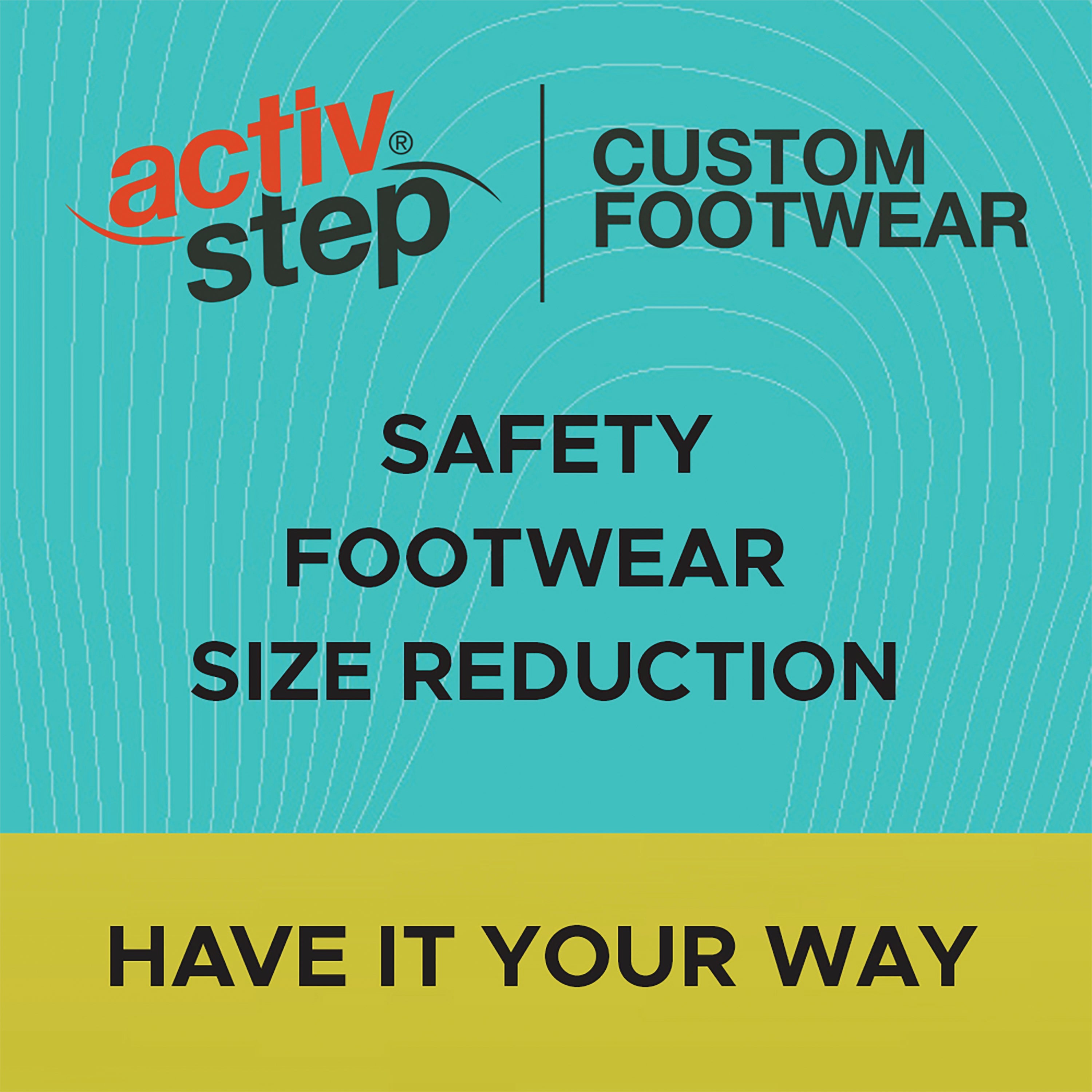 Rock Fall Footwear Size Reduction Single Shoe Fsr/001