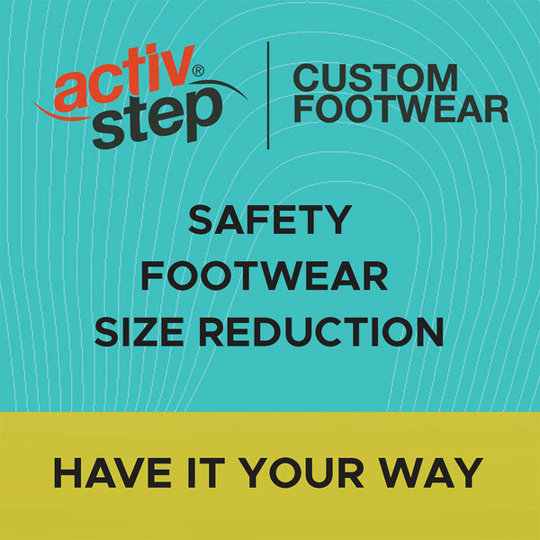 Rock Fall Footwear Size Reduction Single Shoe Fsr/001
