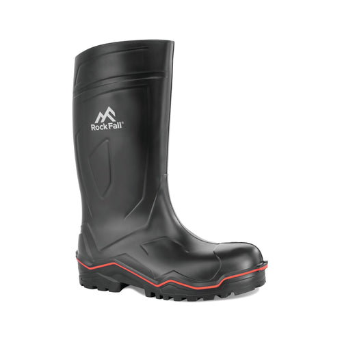 Rock Fall Rf270 Excavate Safety Wellington Boot Black 14 Rf270/014