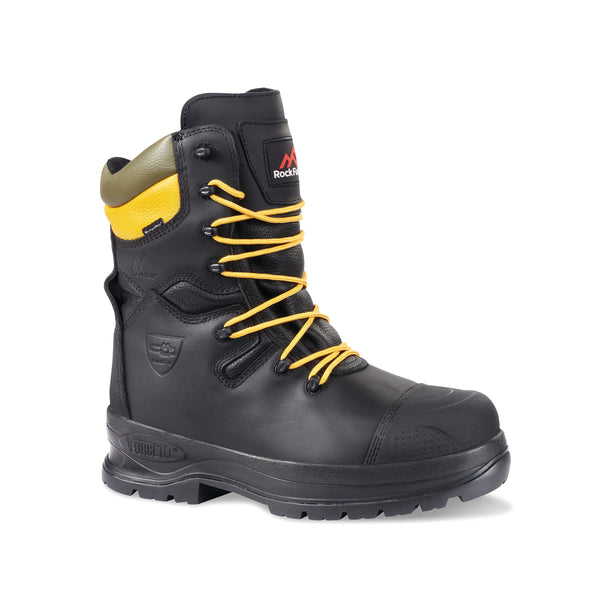 Rock Fall Rf328 Chatsworth Electrical Hazard Chainsaw Waterproof Safety Boot Black 13 Rf328/013