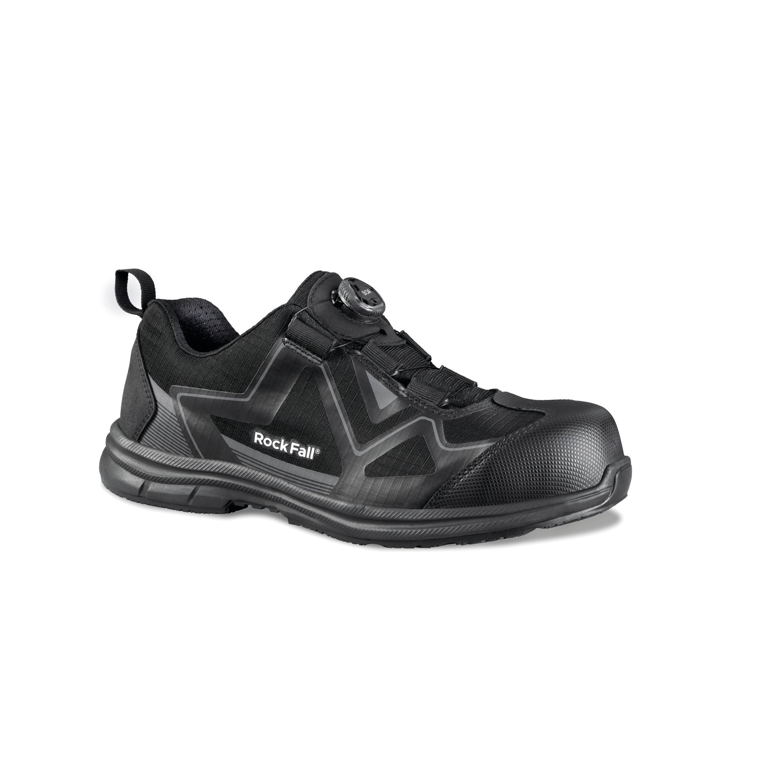 Rock Fall Volta Electrical Hazard Boa Safety Trainer Black 10 Rf140/010