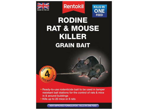 Rodine Rat & Mouse Killer Grain Bait