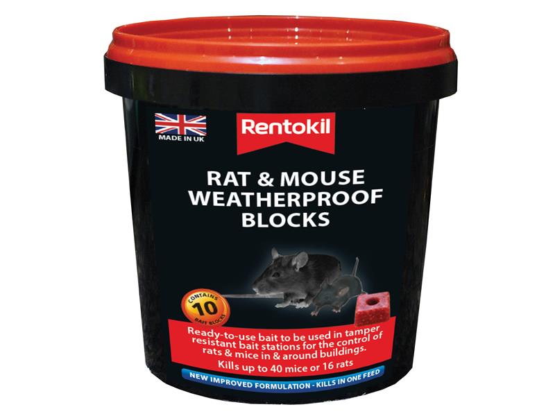 Rat & Mouse Weatherproof Blocks