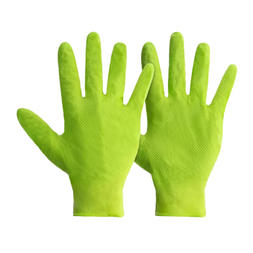 Nitrile Ideall grip Green 50 gloves