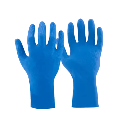 Nitrile Royal Blue Long Cuff 50 gloves
