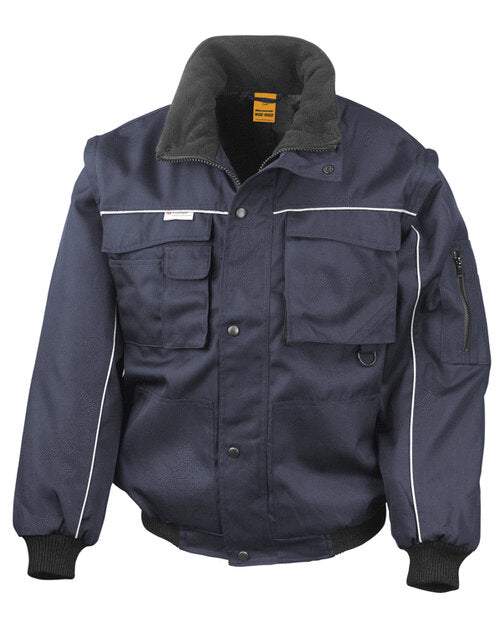 Result Zip Sleeve Heavy Duty Jacket