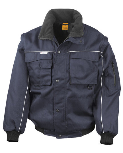 Result Zip Sleeve Heavy Duty Jacket