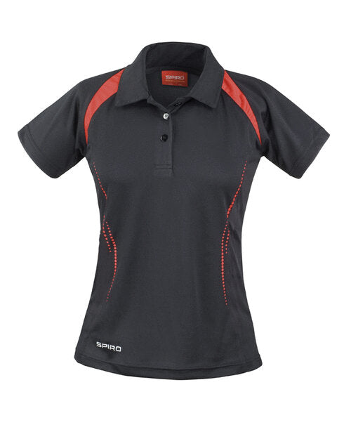 Spiro Spiro Ladies Team Spirit Polo Shirt Two Tone - RS177F - [CLEARANCE]