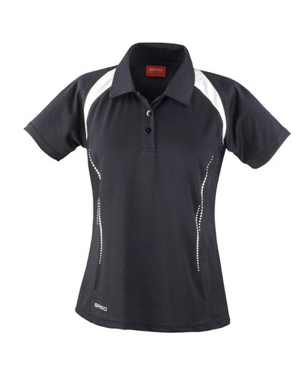 Spiro Spiro Ladies Team Spirit Polo Shirt Two Tone - RS177F - [CLEARANCE]
