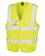 Result Recycled Zip Safety Tabard - thumbnail 2
