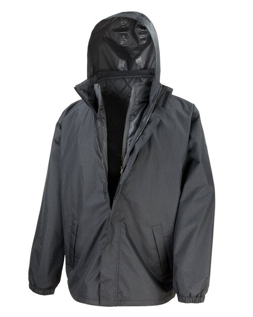 Result Core 3 In 1 Jacket With Quilted Body Warmer