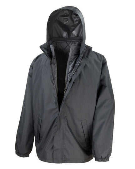 Result Core 3 In 1 Jacket With Quilted Body Warmer
