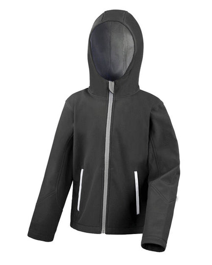 Result Recycled Junior & Youth Tx Performance Hooded Softshell