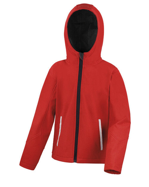 Result Recycled Junior & Youth Tx Performance Hooded Softshell