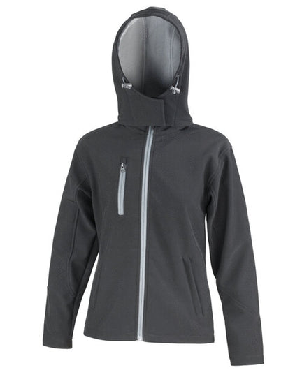 Result Ladies Tx Performance Hooded Softshell Jacket