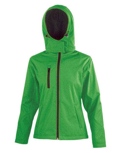 Result Ladies Tx Performance Hooded Softshell Jacket