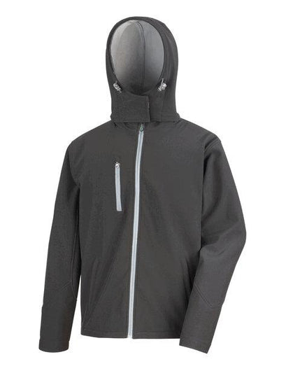 Result Mens Recycled Hooded Softshell