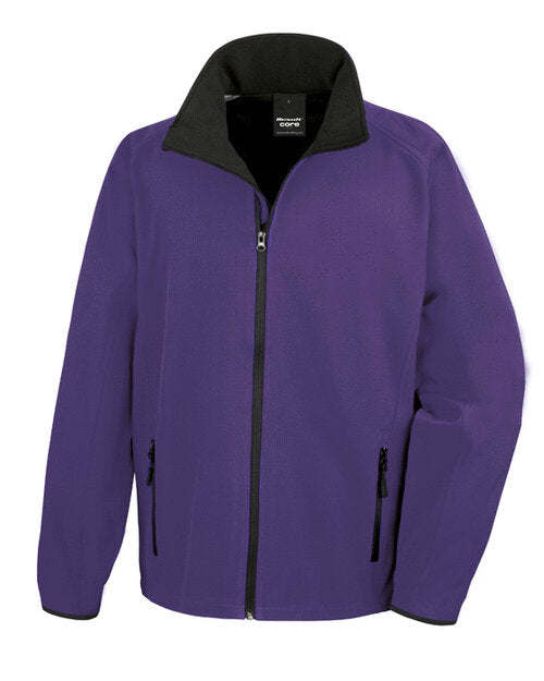 Result Mens Printable Softshell With Recycled Fleece Inner