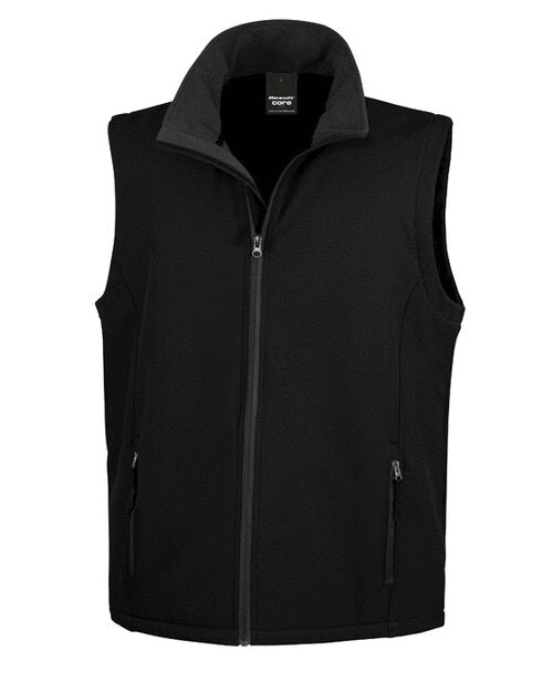 Result Printable Softshell Bodywarmer With Recycled Fleece Inner