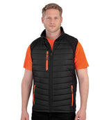 8x Embroidered Result Two-Tone Bodywarmer/Gilet with Company Logo - thumbnail 5