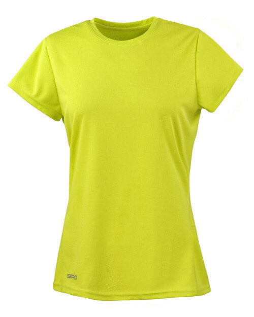 Spiro Spiro Ladies Quick Dry Short Sleeve T-Shirt - RS253F