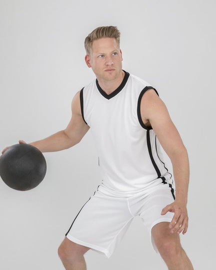 Spiro Mens Basketball Quick Dry Top - RS278M