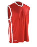 Spiro Mens Basketball Quick Dry Top - RS278M