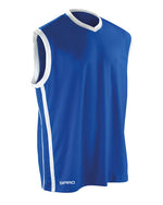Spiro Mens Basketball Quick Dry Top - RS278M - thumbnail 5
