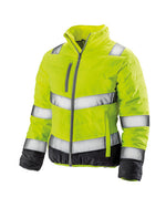 Result Ladies Soft Padded Safety Jacket - RS325F - thumbnail 1