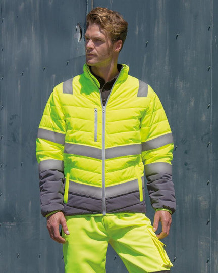Result Soft Padded Safety Jacket - RS325M