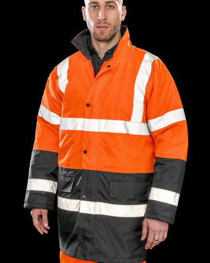 Result Core Motorway 2Tone Safetycoat - RS452M