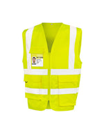 Result Heavy Duty Polycotton Security Vest - RS477M - thumbnail 3