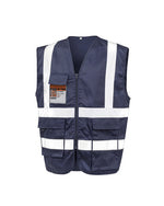 Result Heavy Duty Polycotton Security Vest - RS477M - thumbnail 4