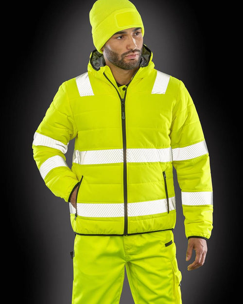 Result Recycled Padded Safety Jacket - RS500M