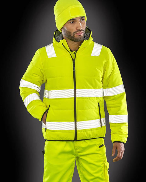 Result Recycled Padded Safety Jacket - RS500M
