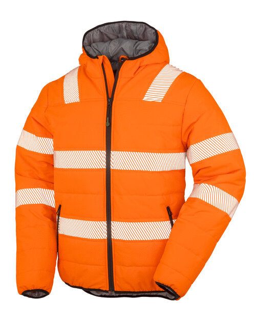 Result Recycled Padded Safety Jacket - RS500M