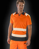 Result Recycled Safety Polo - RS501M - thumbnail 1