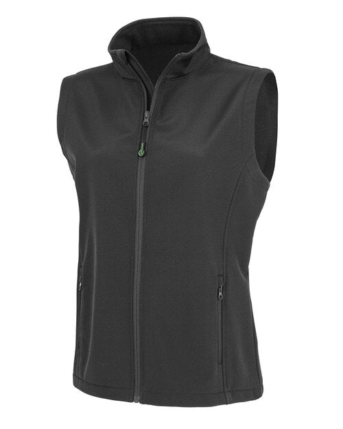 Result Ladies Recycled 2 Layer Printable Softshell Bodywarmer - RS902F