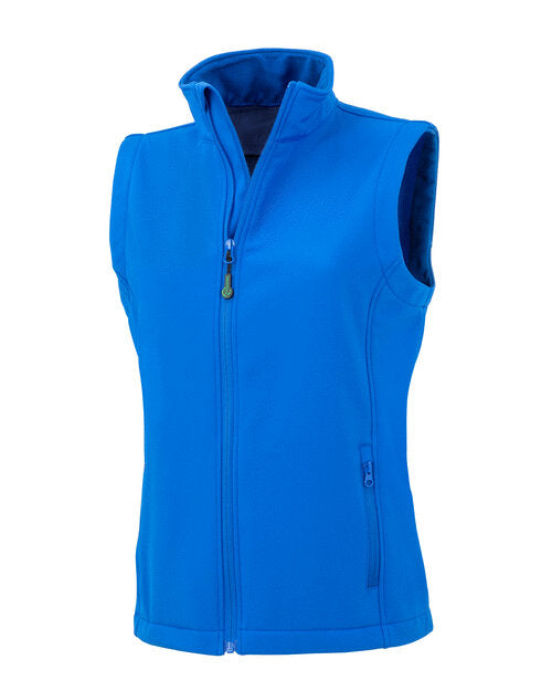 Result Ladies Recycled 2 Layer Printable Softshell Bodywarmer - RS902F
